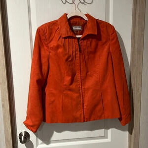 TanJay women’s orange blazer